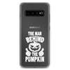 The Man Behind The Pumpkin Clear Case for Samsung®