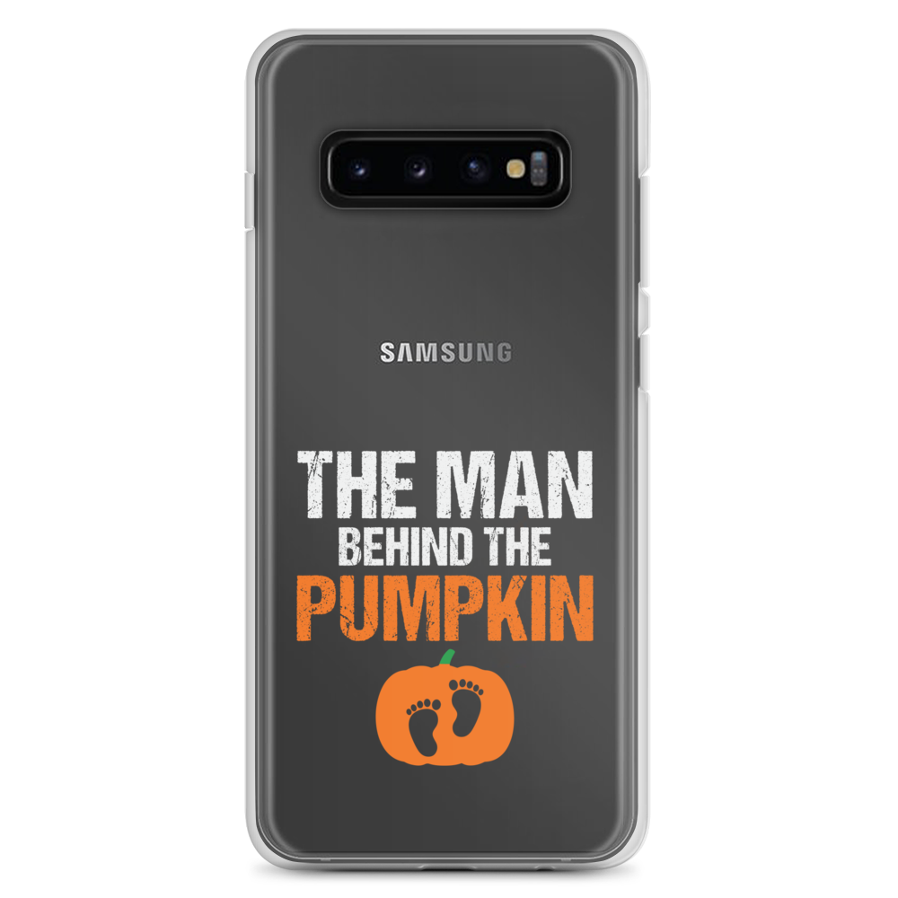 The Man Behind The Pumpkin Clear Case for Samsung®