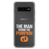 The Man Behind The Pumpkin Clear Case for Samsung®