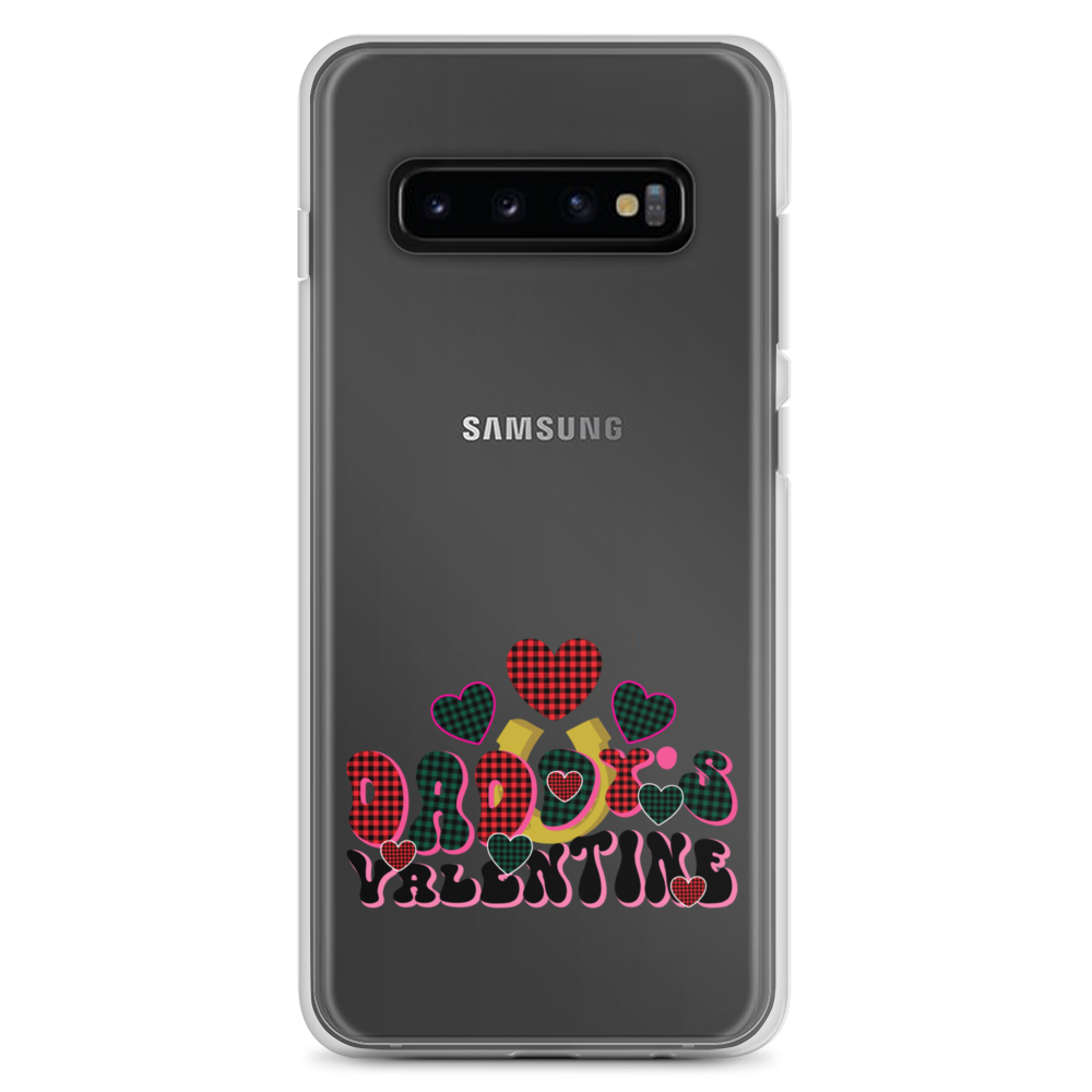 Daddy's Valentine Clear Case for Samsung®