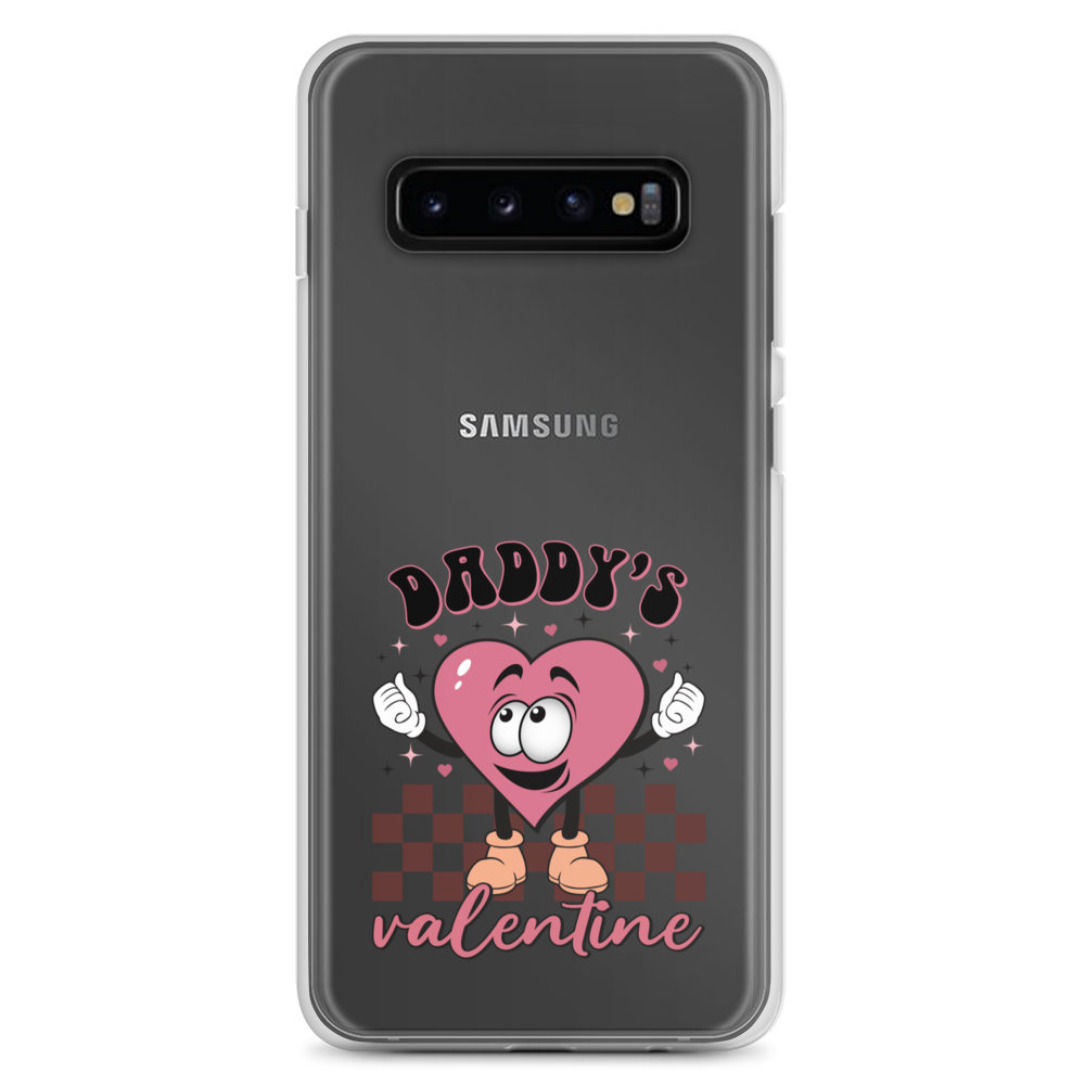 Daddy's Valentine Clear Case for Samsung®