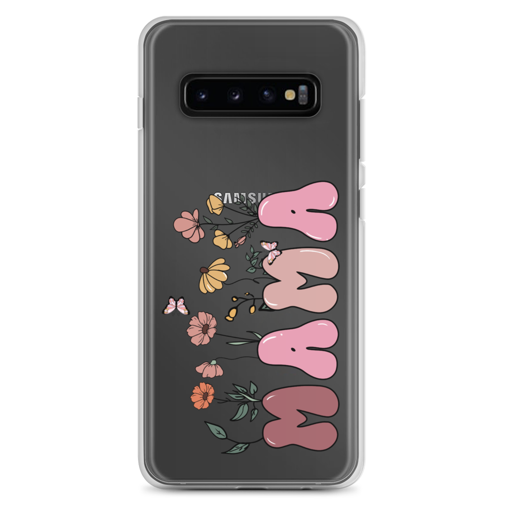 Floral Mama Clear Case for Samsung®