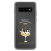 Wine Powering Moms Since Dawn Of Time Clear Case for Samsung®