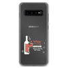 Wine Powering Moms Since Dawn Of Time Clear Case for Samsung®