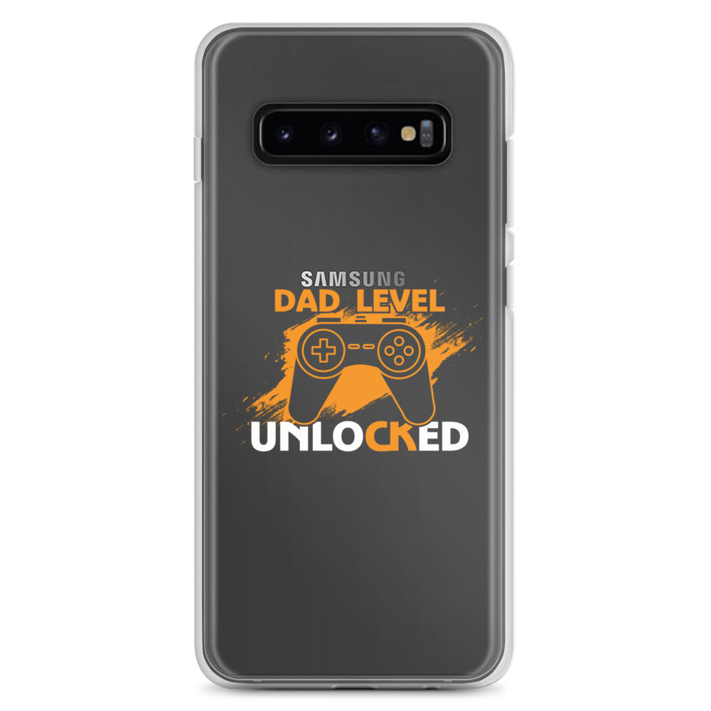 Dad Level Unlocked Clear Case for Samsung®