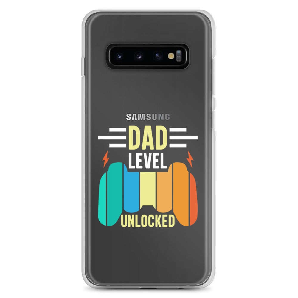 Dad Level Unlocked Clear Case for Samsung®