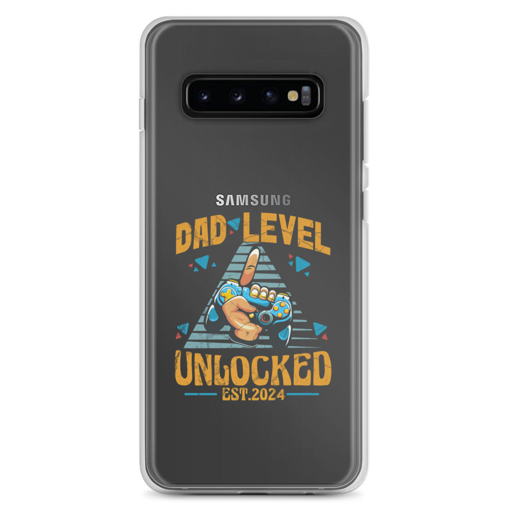 Dad Level Unlocked Est. 2024 Clear Case for Samsung®