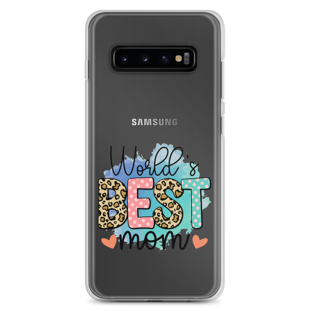 World's Best Mom Clear Case for Samsung®