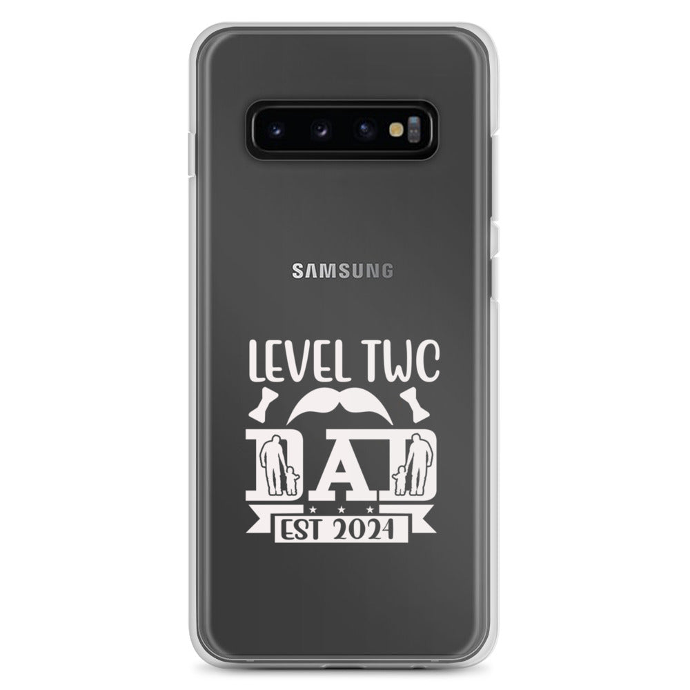 Level Two Dad Est. 2024 Clear Case for Samsung®