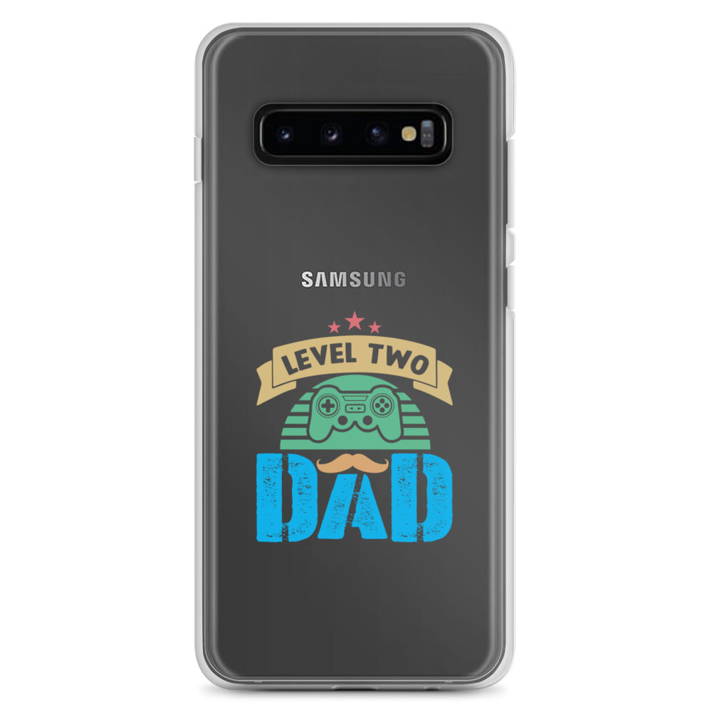 Level Two Dad Clear Case for Samsung®