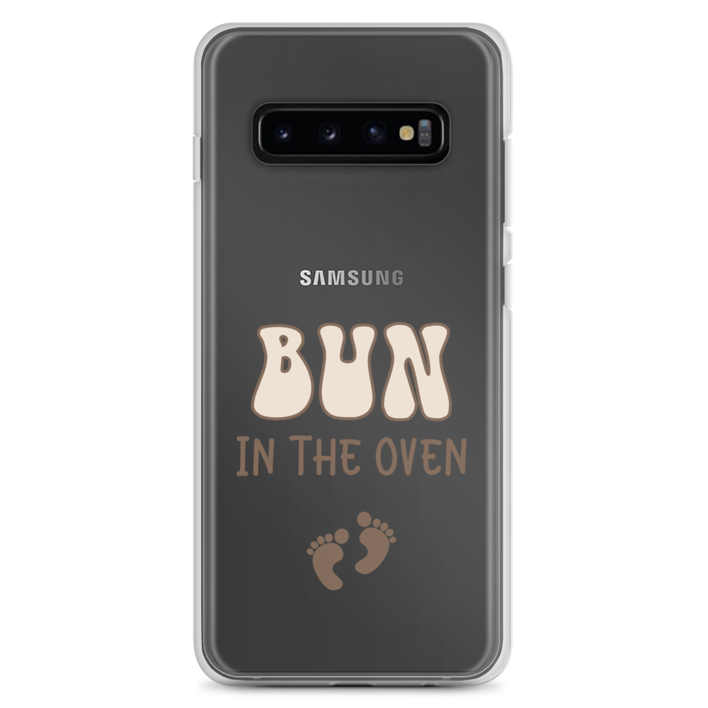 Bun In The Oven Clear Case for Samsung®