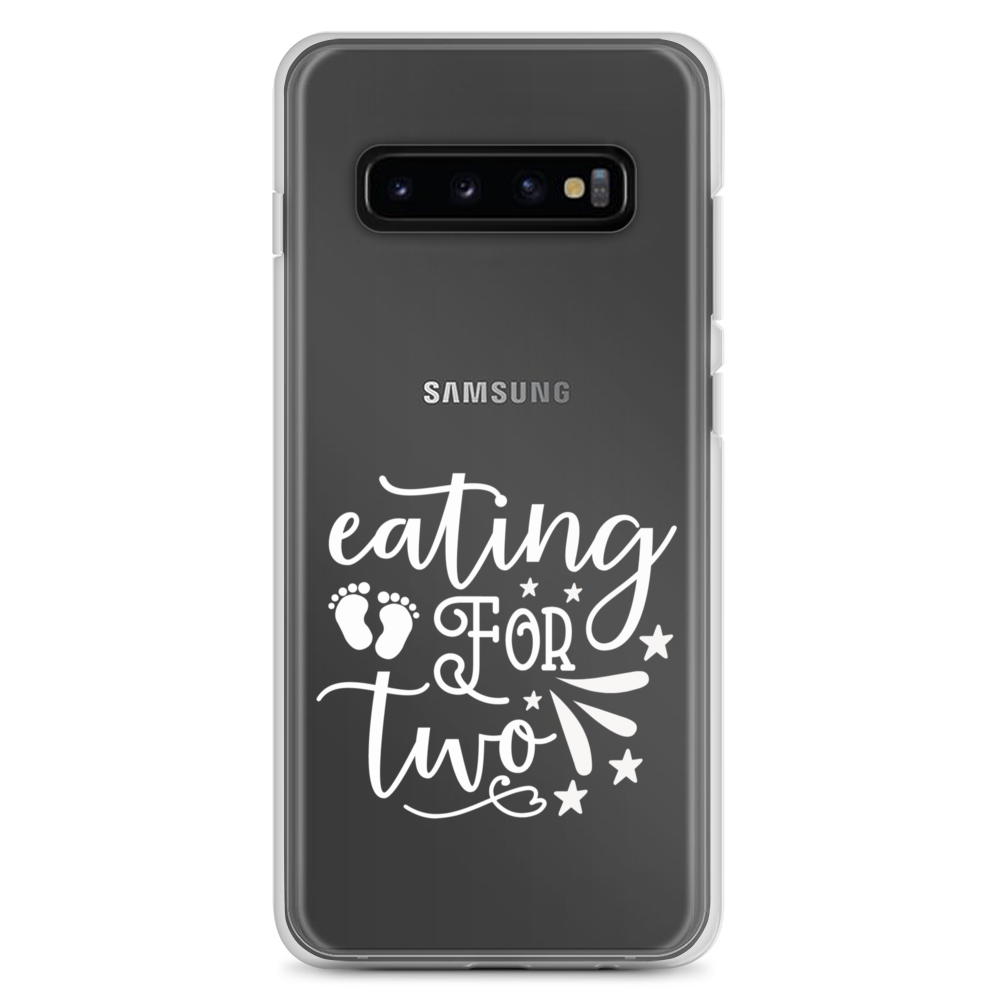 I'm Eating for Two Clear Case for Samsung®