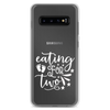 I'm Eating for Two Clear Case for Samsung®