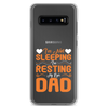 I'm Not Sleeping, I'm Resting My Eyes, Dad Clear Case for Samsung®