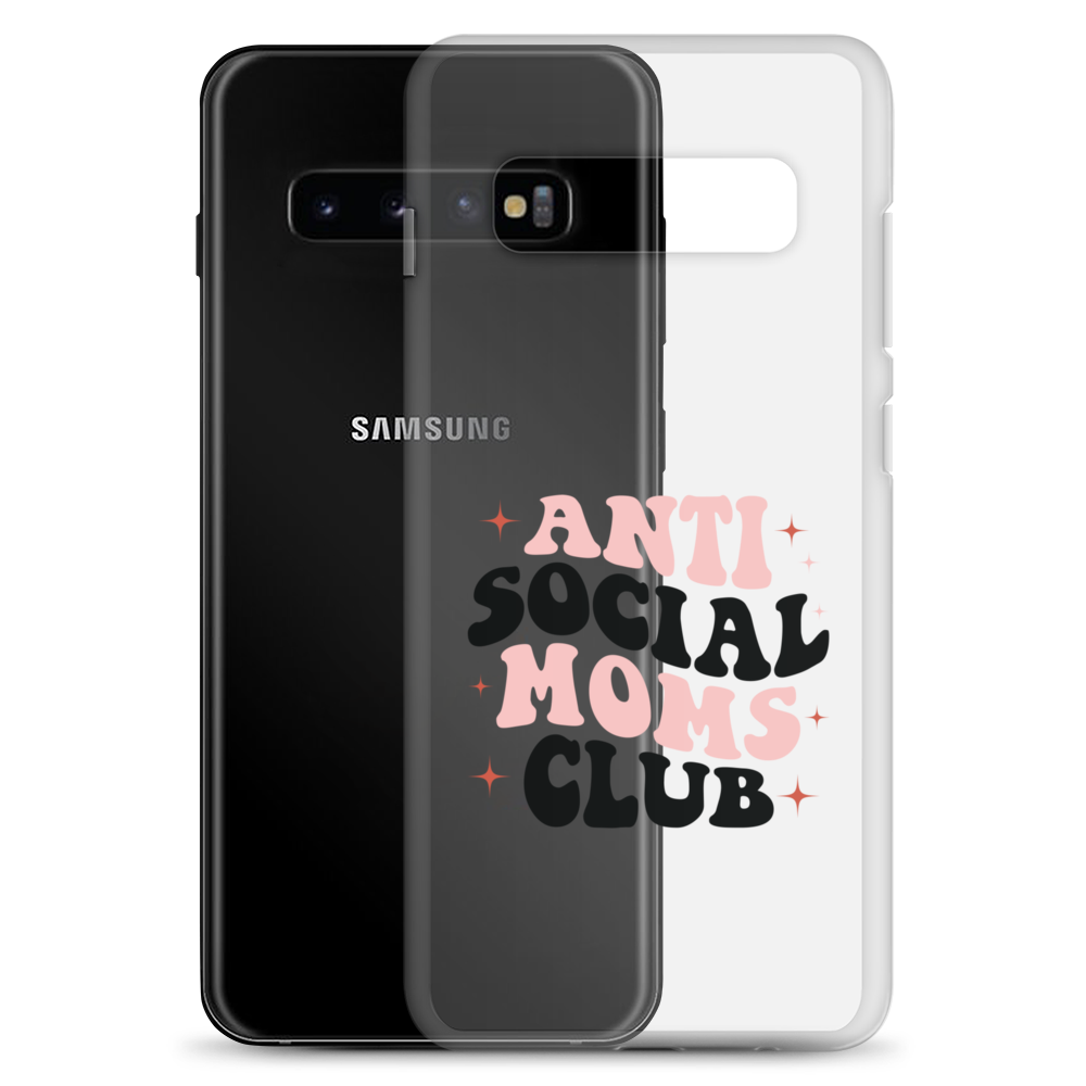 Anti Social Moms Club Clear Case for Samsung®