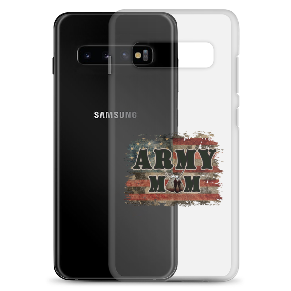 Army Mom Clear Case for Samsung®