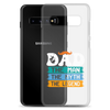 Dad The Man The Myth The Legend Clear Case for Samsung®