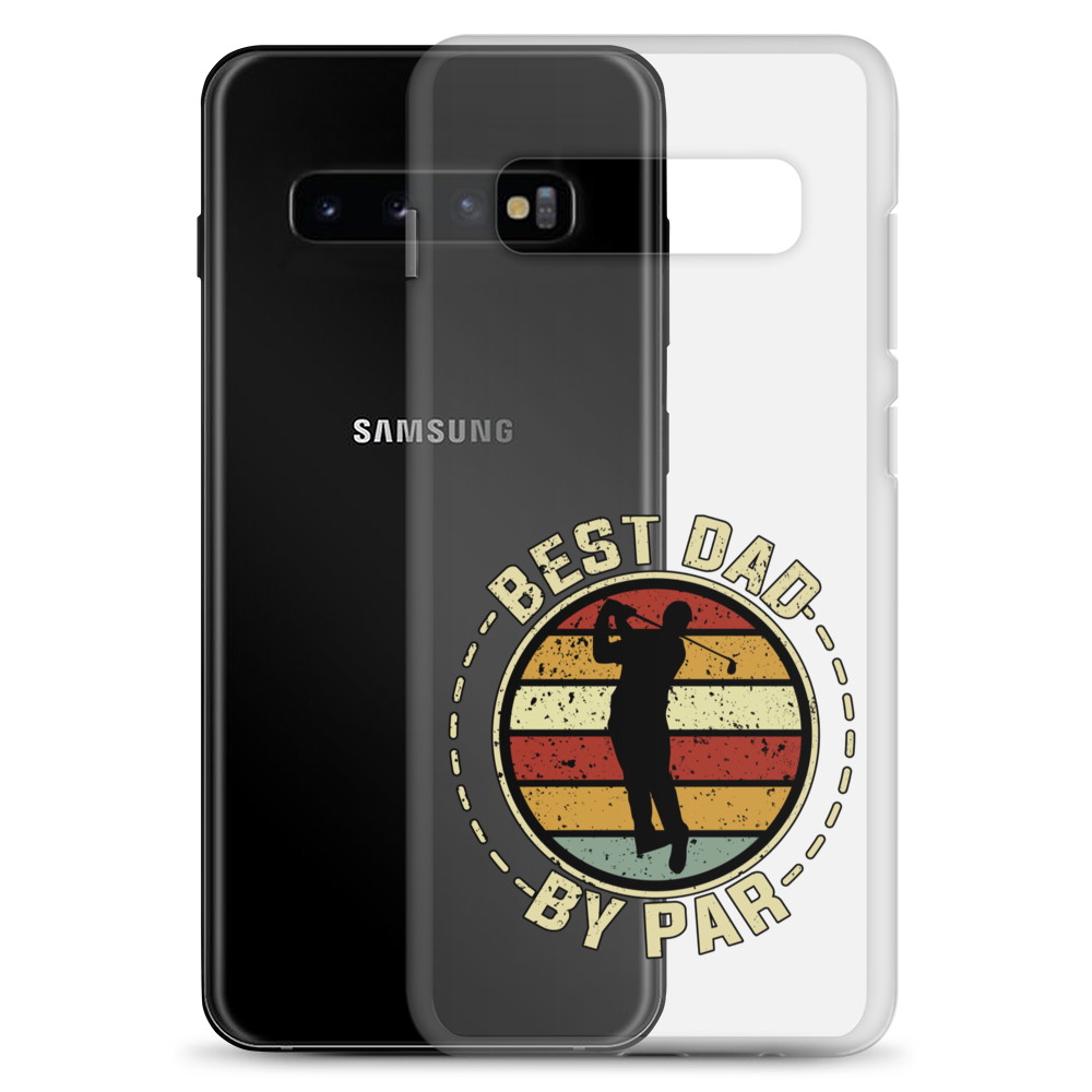 Best Dad By Par Clear Case for Samsung®