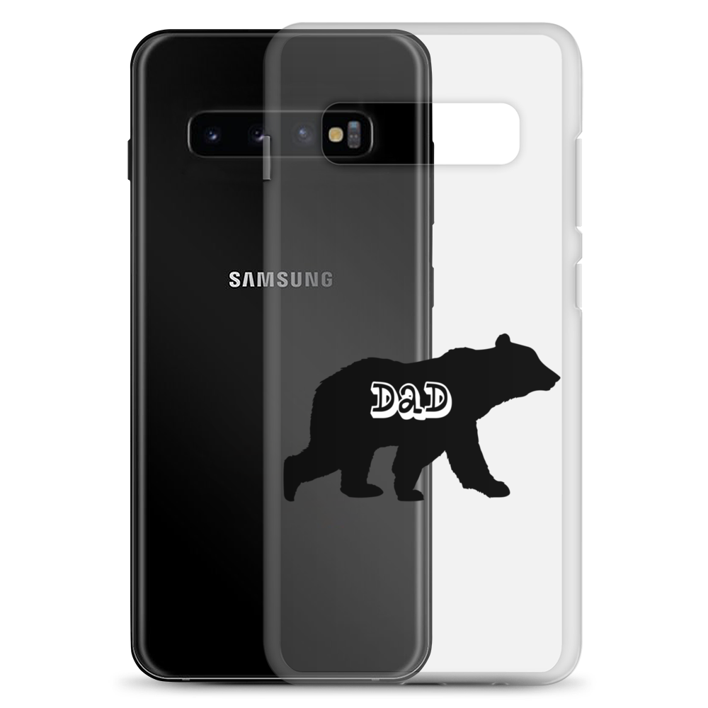 Bear Dad Clear Case for Samsung®