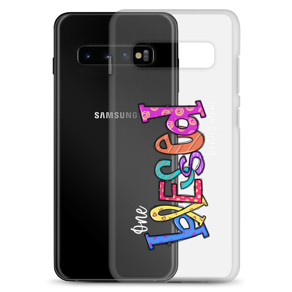 One Blessed Bonus Mom Clear Case for Samsung®