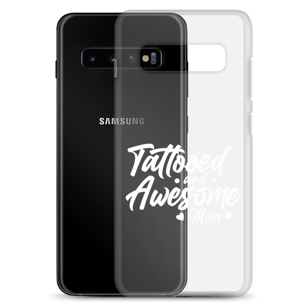 Tattooed And Awesome Mom Clear Case for Samsung®