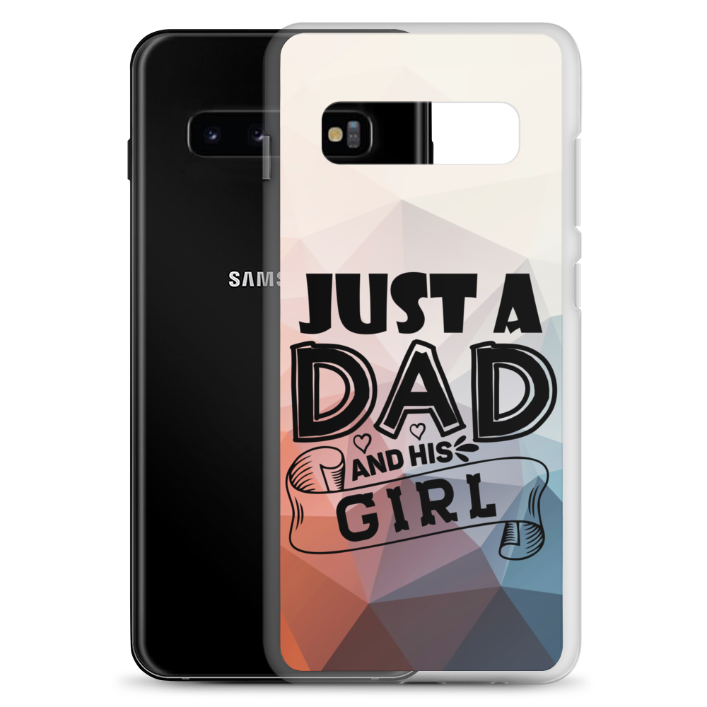 Just A Dad And His Girl Clear Case for Samsung®