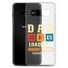 Dad Jokes Loading,,, Please Wait Clear Case for Samsung®