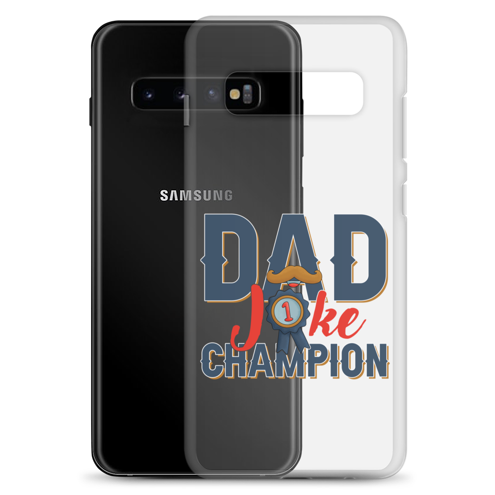 Dad Joke Champion Clear Case for Samsung®