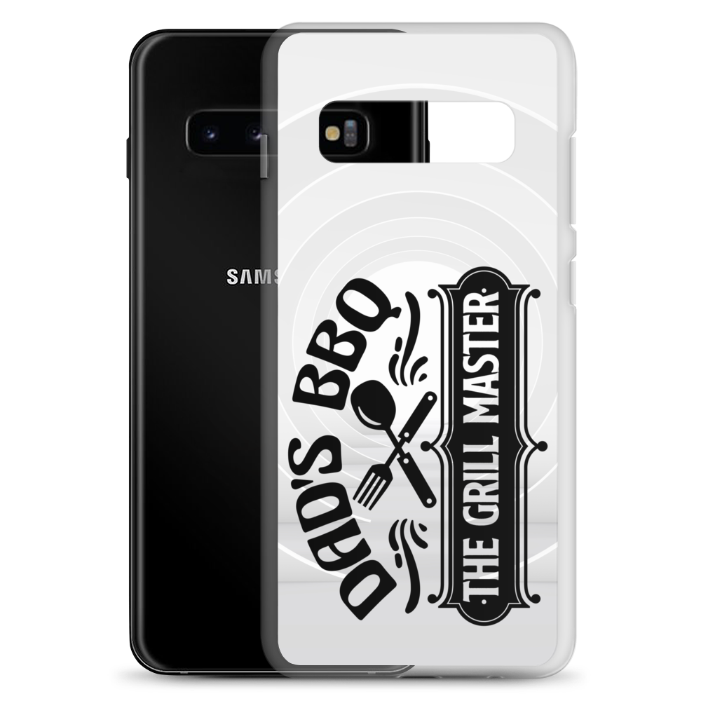 Dad's BBQ The Grill Master Clear Case for Samsung®