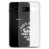 Dad's Garage Free Advice And Cold Beer Clear Case for Samsung®