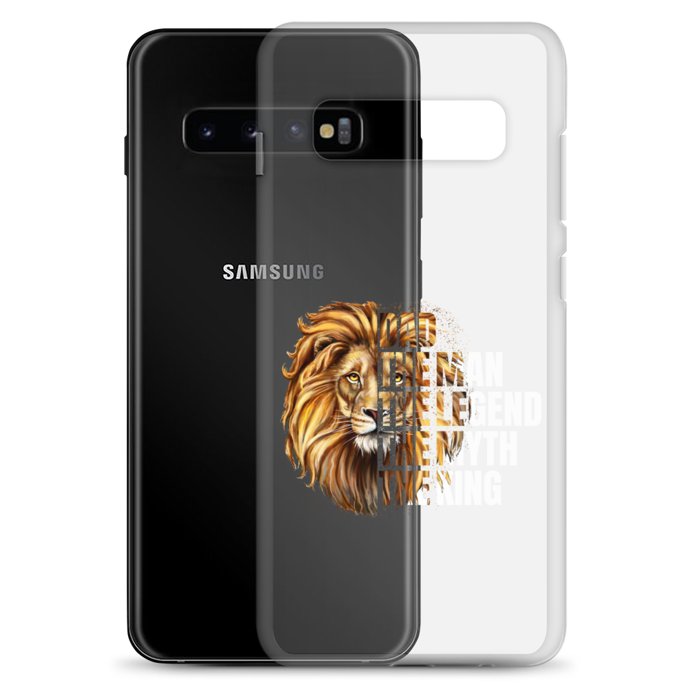 Dad The Man The Legend The Myth The King Clear Case for Samsung®