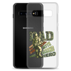 Dad The Myth The Legend The Hero Clear Case for Samsung®