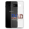 Dad Veteran Myth Legend Clear Case for Samsung®