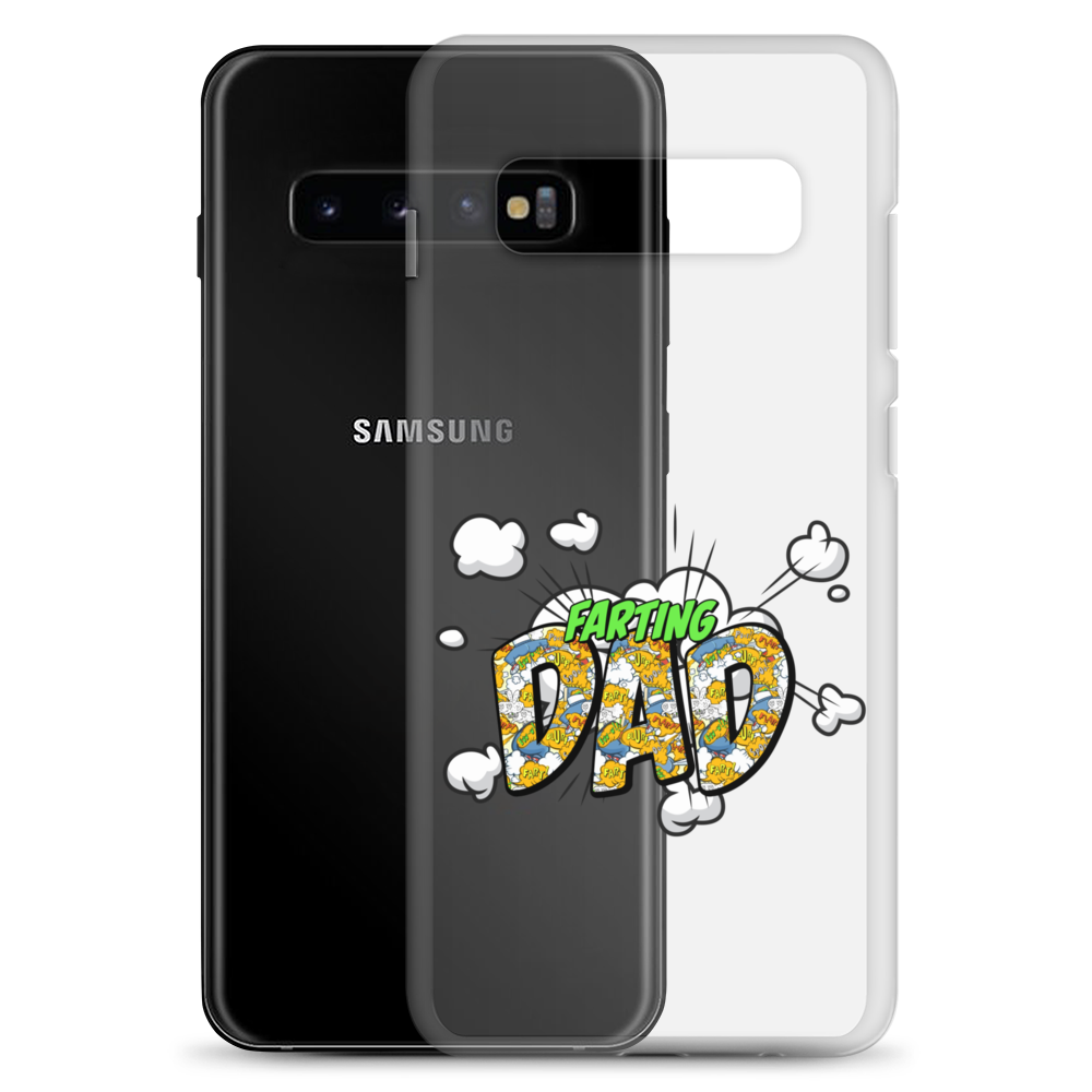 Farting Dad Clear Case for Samsung®