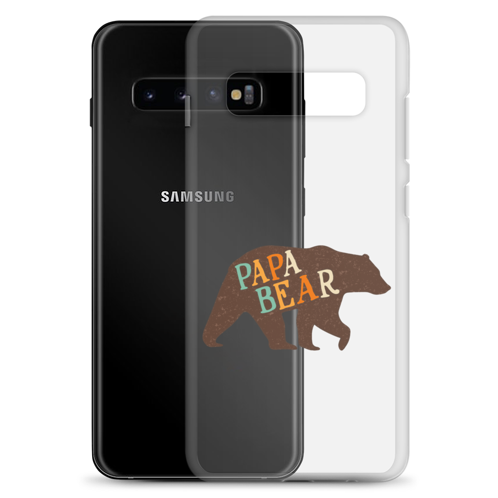 Papa Bear Clear Case for Samsung®