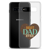 Best Dad Ever Clear Case for Samsung®