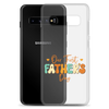 Our First Father's Day Clear Case for Samsung®