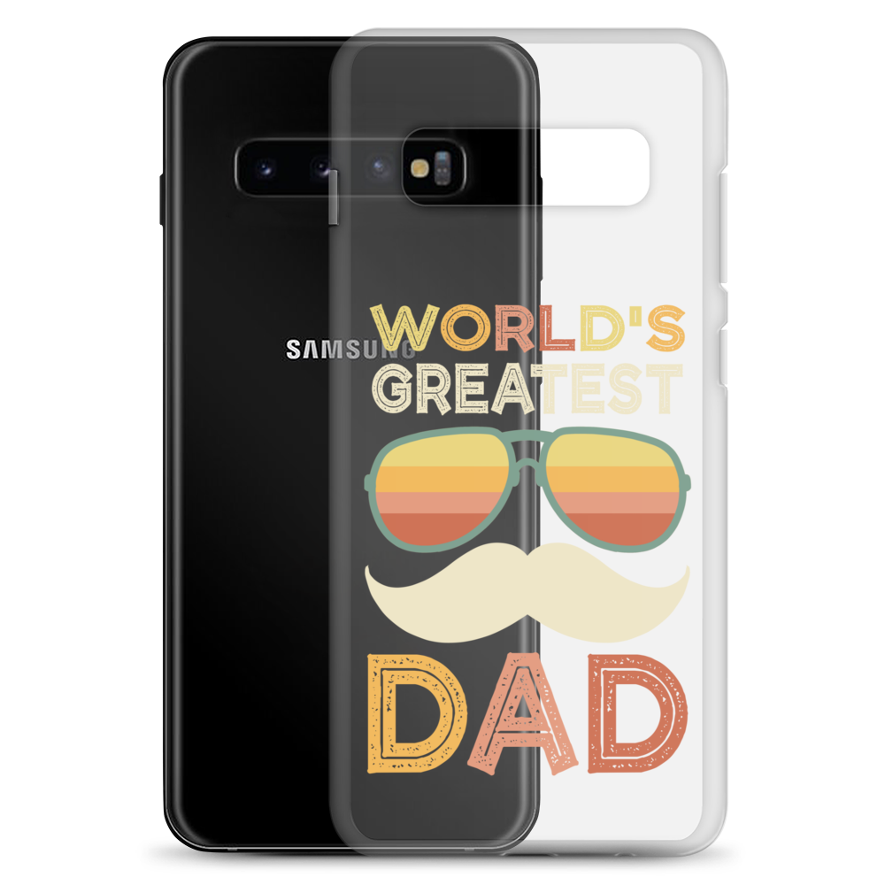 World's Greatest Dad Clear Case for Samsung®