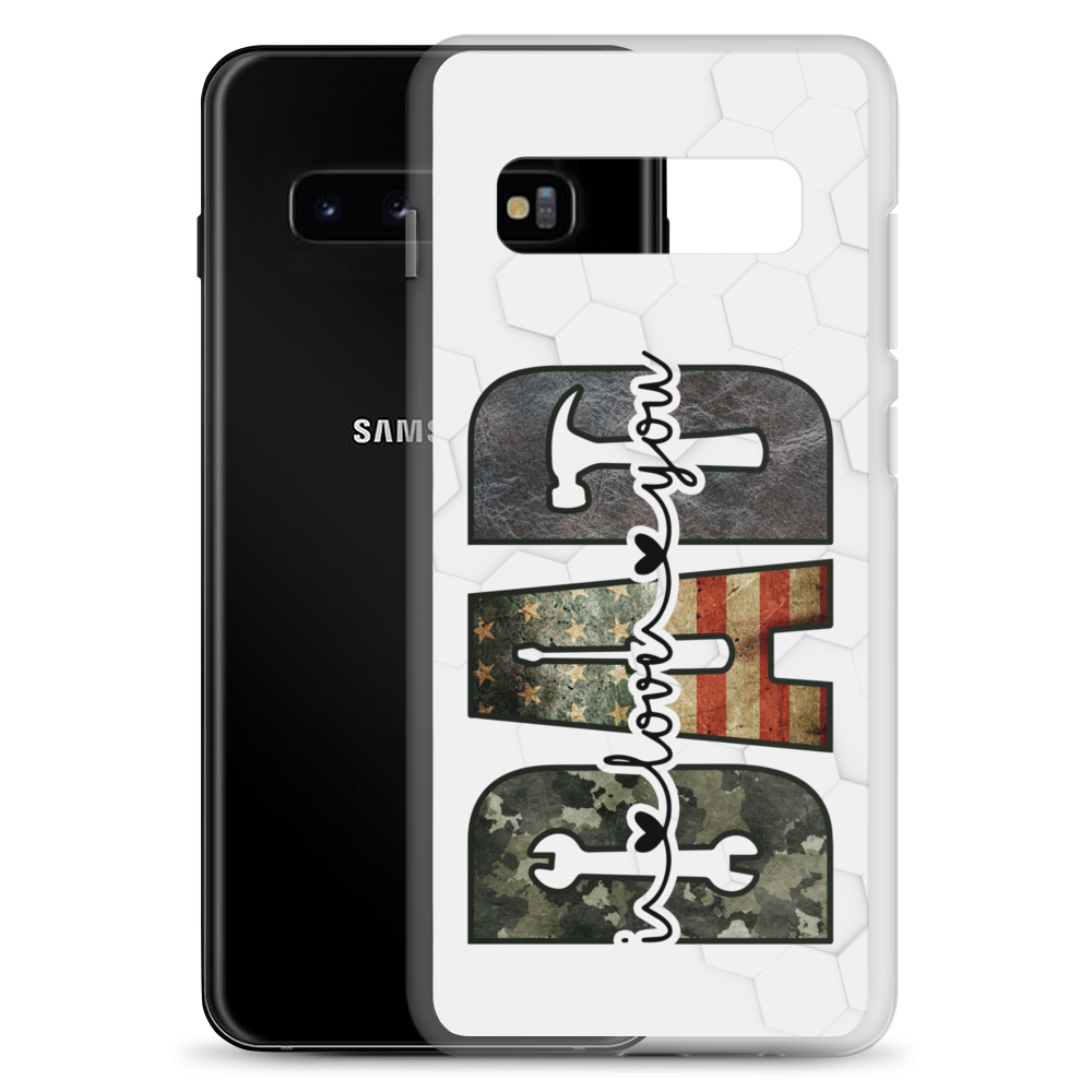 I Love You Dad Clear Case for Samsung®