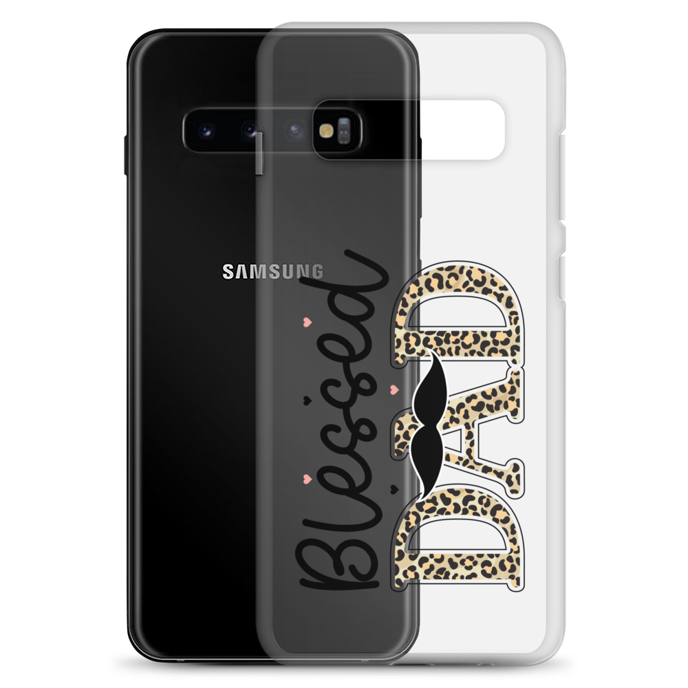 Blessed Dad Clear Case for Samsung®