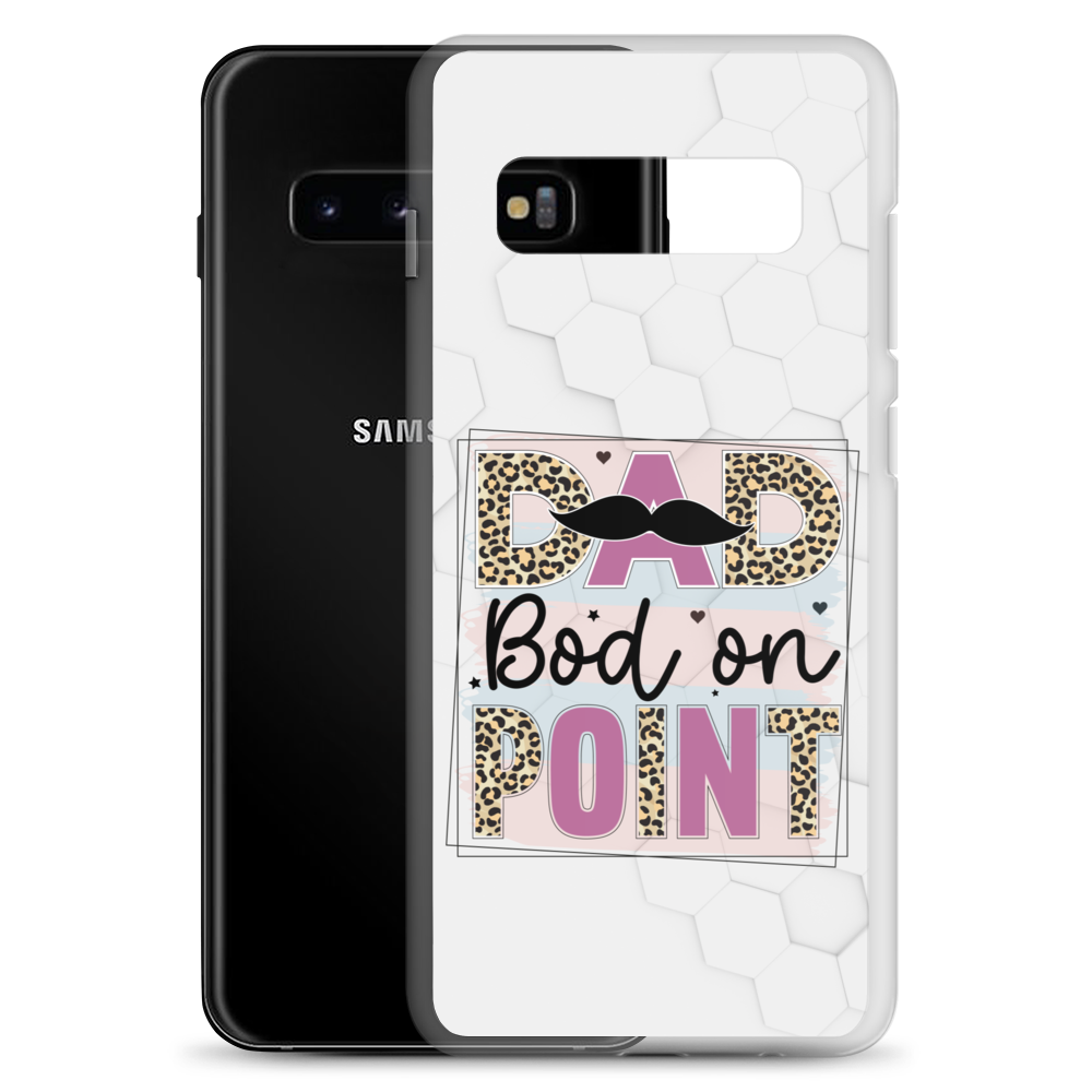 Dad Bod On Point Clear Case for Samsung®