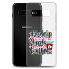 Daddy Needs Coffee Clear Case for Samsung®