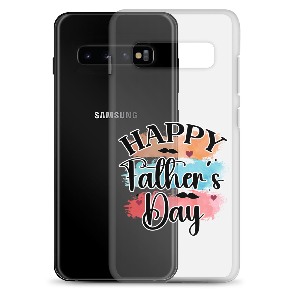 Happy Father's Day Clear Case for Samsung®