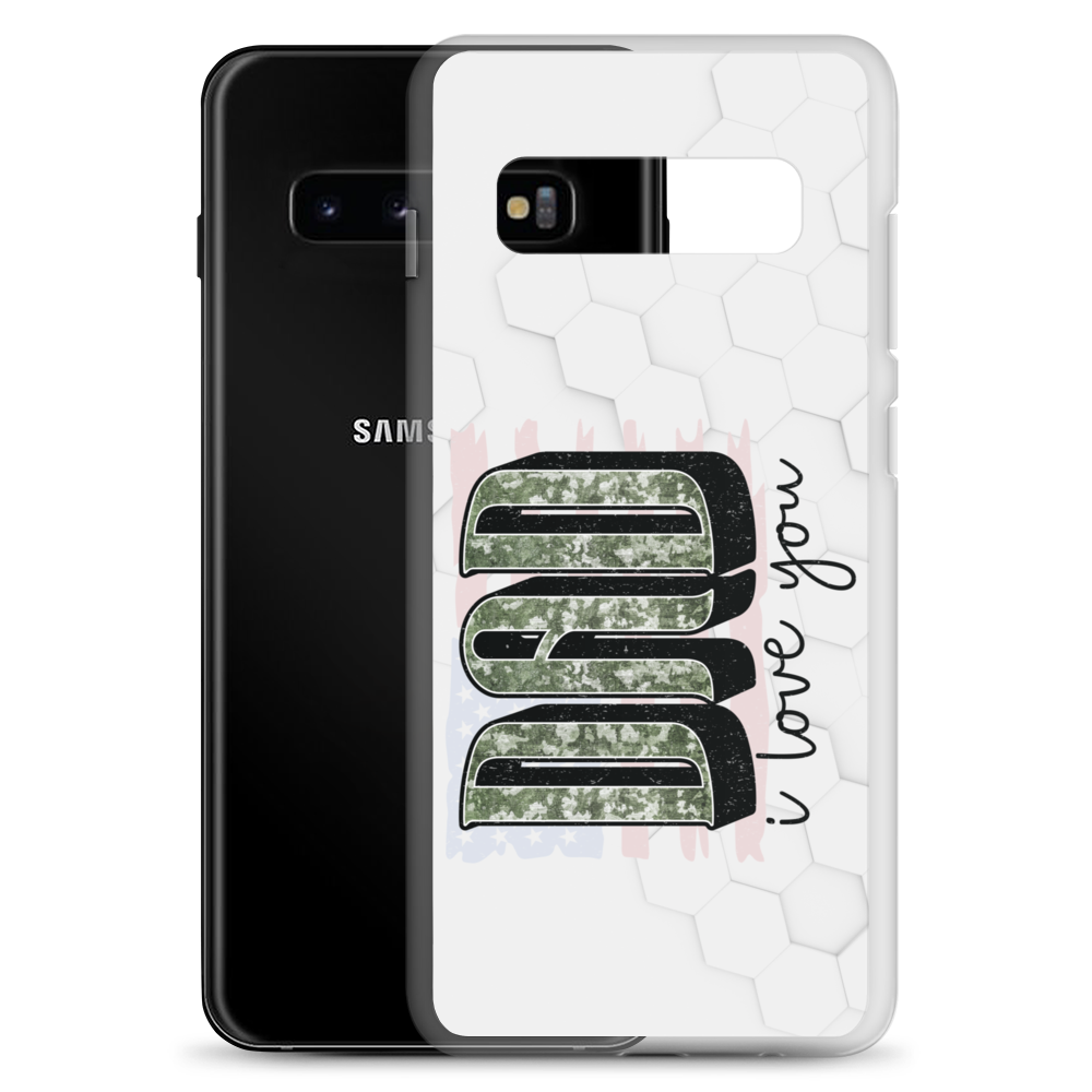 Dad I Love You Clear Case for Samsung®