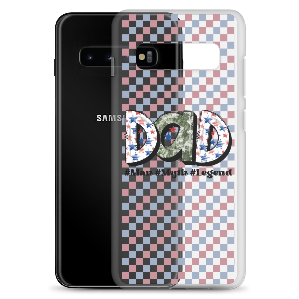 Dad #Man #Myth #Legend Clear Case for Samsung®