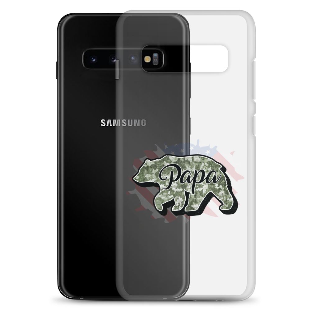 Bear Papa Clear Case for Samsung®