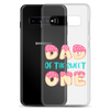 Dad Of The Sweet One Clear Case for Samsung®