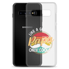 Papa Like A Grandpa Only Cooler Clear Case for Samsung®