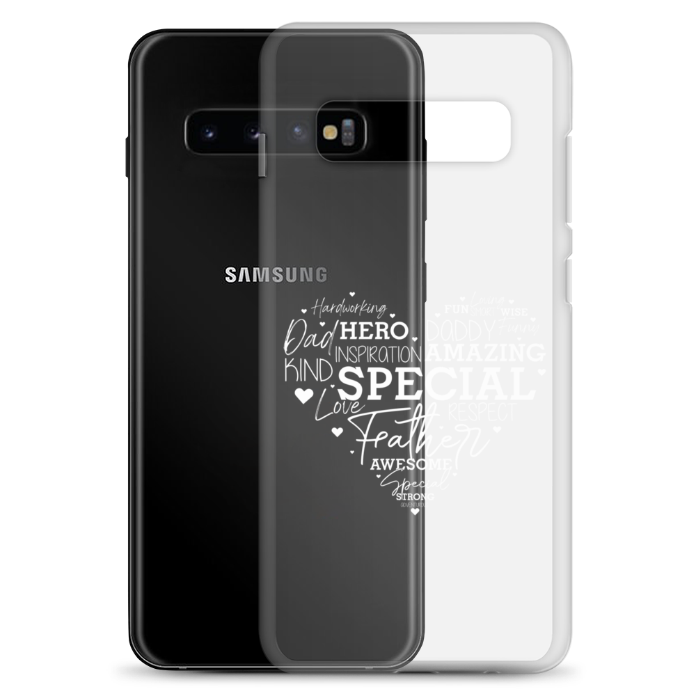 Father Special Hero Amazing Clear Case for Samsung®