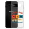 I Tell Dad Jokes Periodically But Only When I'm In My Element Clear Case for Samsung®